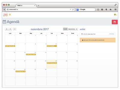 Agenda/Calendar